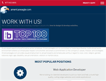 Tablet Screenshot of jobs.americaneagle.com